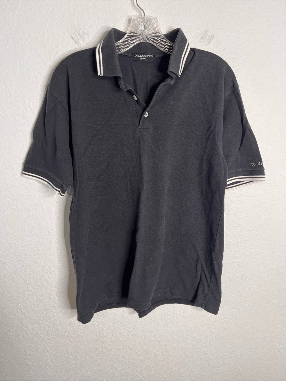Vintage Dolce & Gabbana Basic Polo Shirt Men’s Medium designer  G